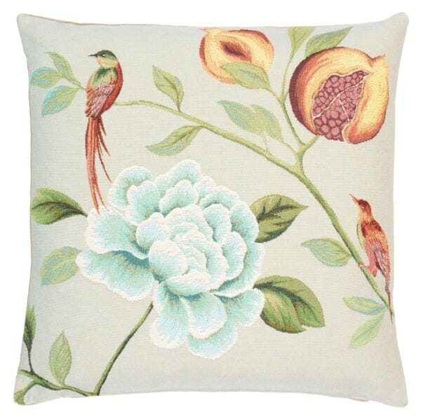 Birds & Pomegranates Tapestry Cushion - 46 x 46cm