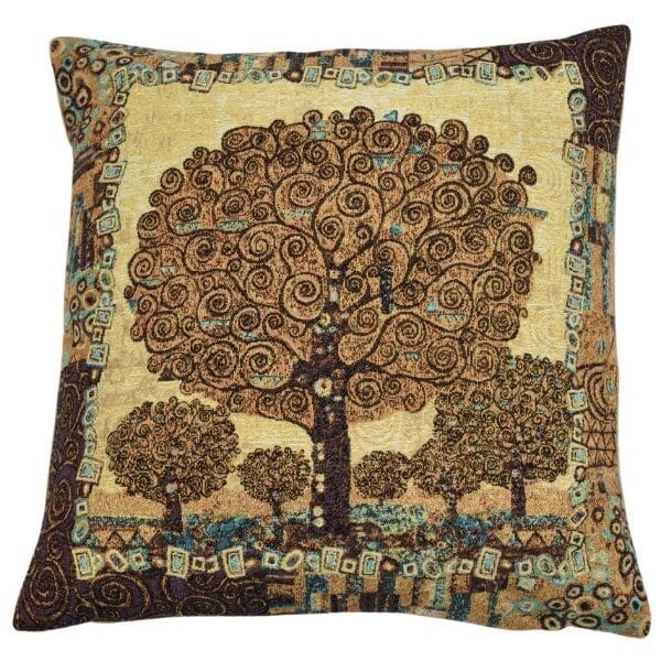 Klimt Tree I Tapestry Cushion - 46x46cm (18