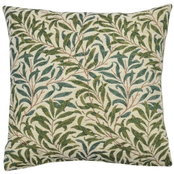 Willow Bough Green Tapestry Cushion - 46x46cm (18