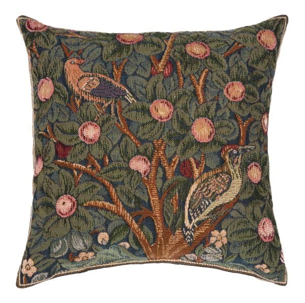 Woodpecker Fibre Filled Tapestry Cushion - 20x20cm  (8