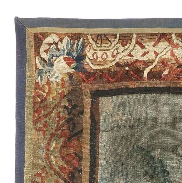 Verdure au Pagode 'J-B. Pillement' Antique Original Tapestry