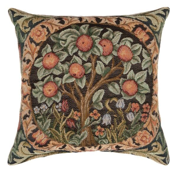 Orange Tree Fibre Filled Tapestry Cushion - 20x20cm  (8