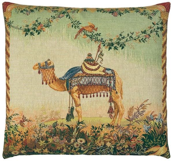 Camel Tapestry Cushion Tapestry Cushion - 46x46cm (18