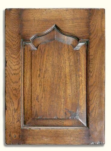 Oak Refectory Table with Moulded Rails 7'0