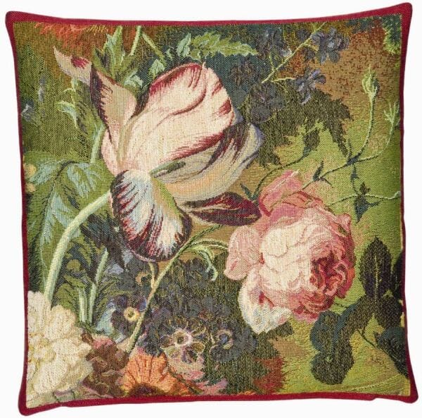 Tulip Tapestry Cushion - 46x46cm (18