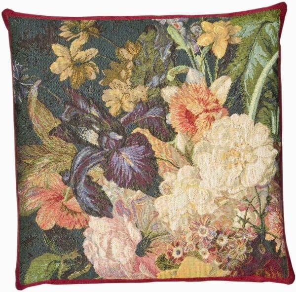 Iris Tapestry Cushion - 46x46cm (18