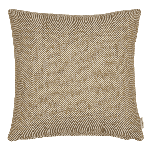 Moss Herringbone Woven Cushion - 42x42cm (17