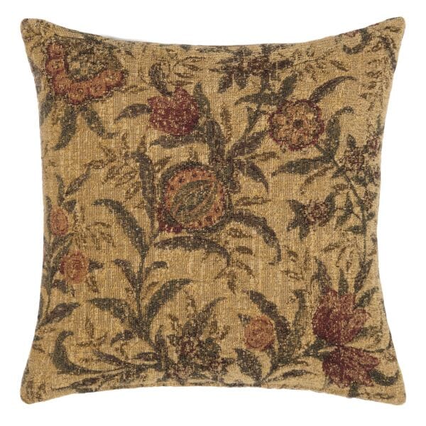 Morris Pomegranate Cushion with Feather Filler - 33x33cm (13
