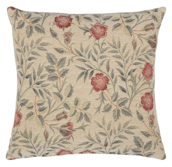 Morris Pimpernel Cushion with Feather Filler - 33x33cm (13