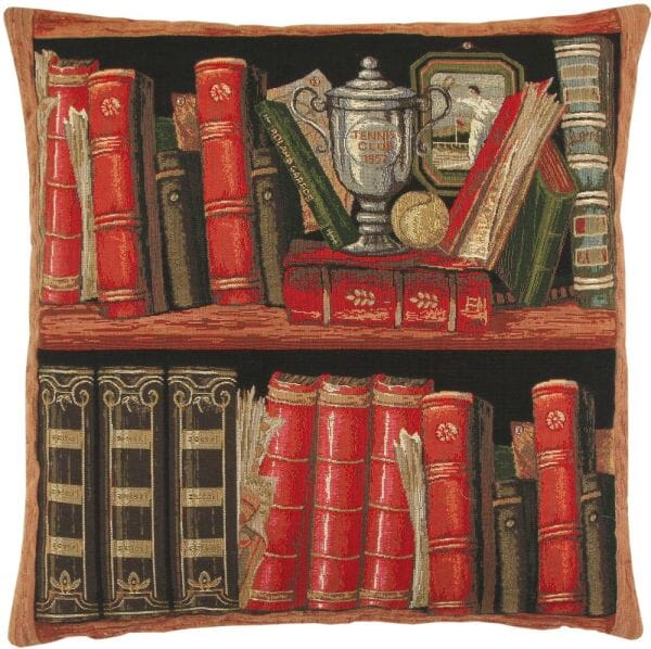 Library II Tapestry Cushion - 46x46cm (18