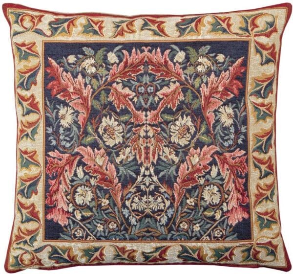 Corinthe Red Tapestry Cushion - 46x46cm (18