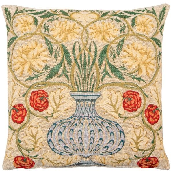 Morris Flowerpot Tapestry Cushion - 46x46cm (18