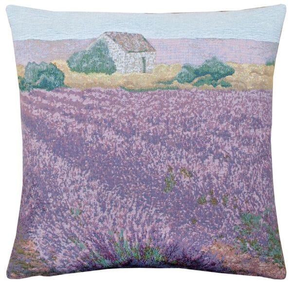 Lavender Field Tapestry Cushion - 46x46cm (18