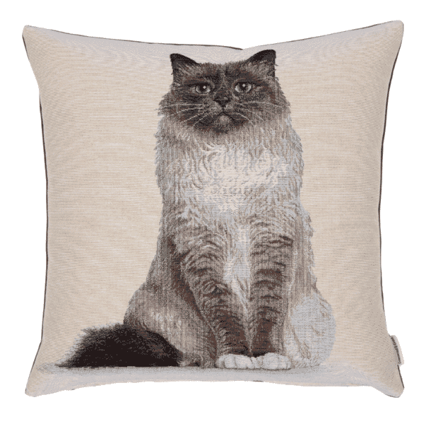 Fluffy Freya Woven Cushion - 42x42cm (17