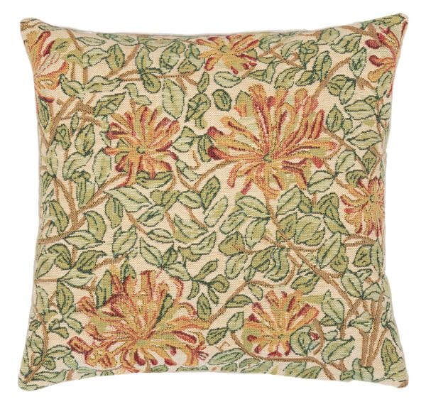 Honeysuckle Cushion with Feather Filler - 33x33cm (13