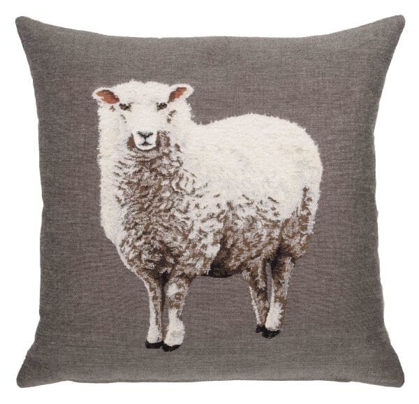 Sheep Tapestry Cushion - 46x46cm (18