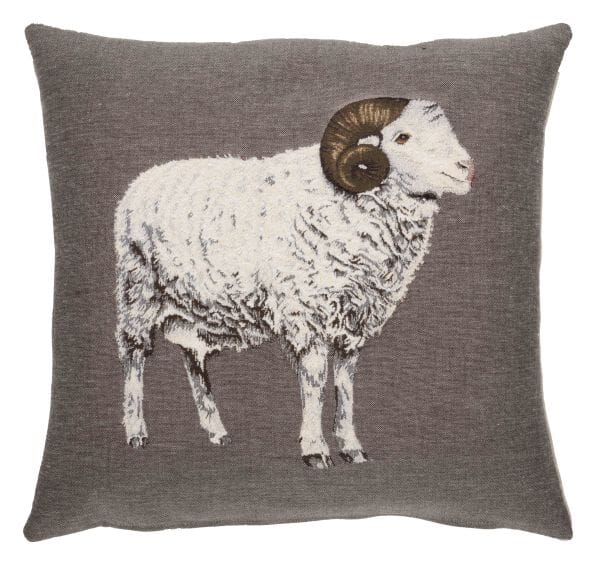 Arles Merino Sheep Tapestry Cushion - 46x46cm (18
