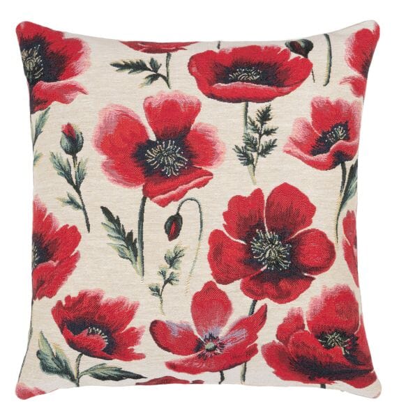 Poppyfields Tapestry Cushion - 46x46cm (18