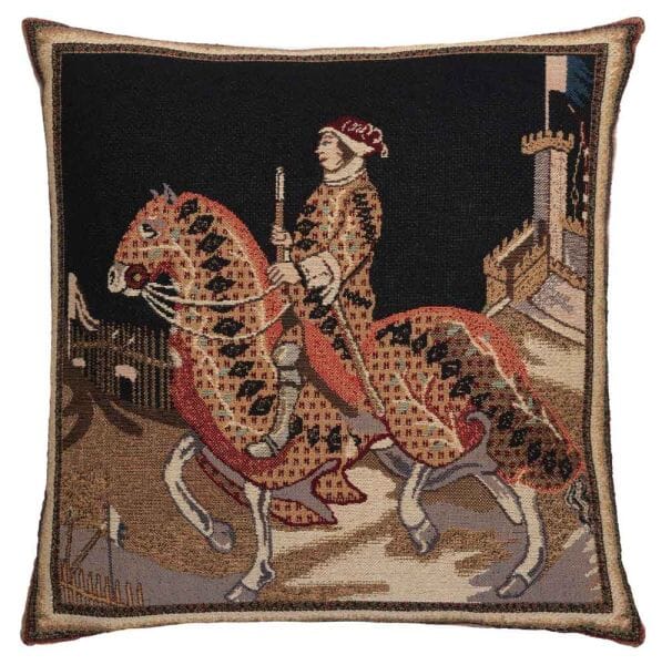 Knight of Siena Regular Cushion with filler - 46x46cm (18