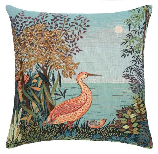 Tropical Birds I Regular Cushion with filler - 46x46cm (18