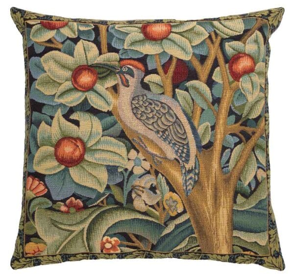 Woodpecker Right Regular Cushion with filler - 46x46cm (18