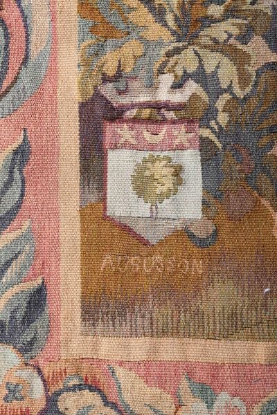 Depart pour la Chasse Antique Original Tapestry