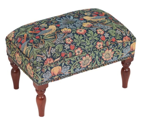 Strawberry Thief Classic Upholstered Stool