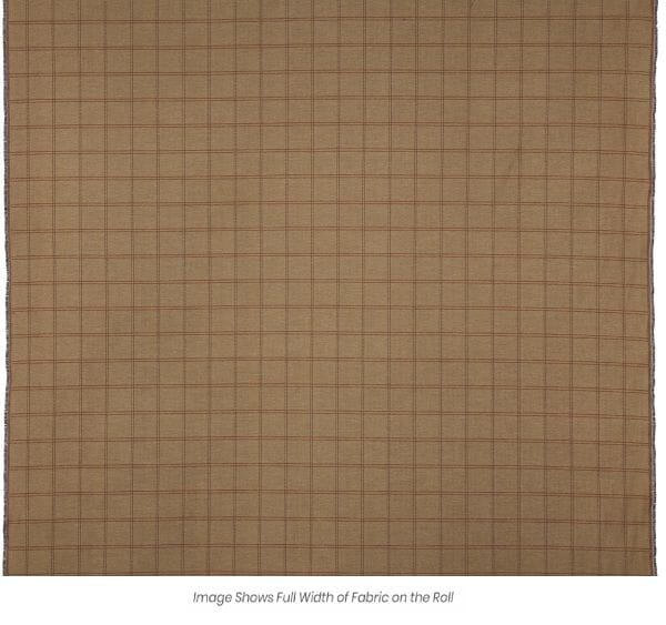 Country Plaid Tapestry Fabric