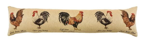 Cockerels Draught Excluder - 90x20 cm (36