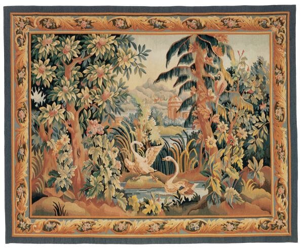 Verdure Exotique Handwoven Tapestry - 155 x 190 cm (5'1