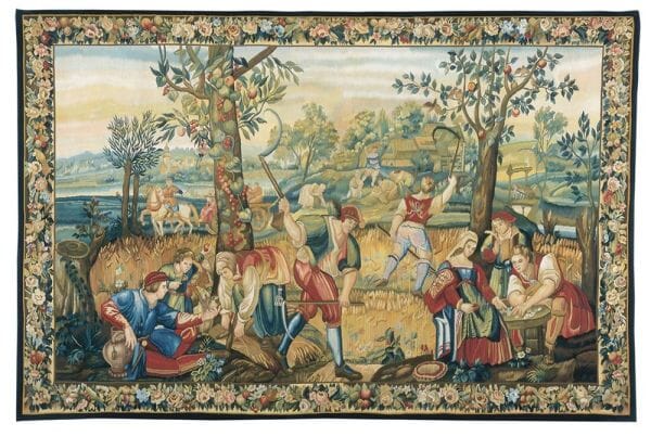 Les Moissonneurs Handwoven Tapestry - 167 x 250 cm (5'6