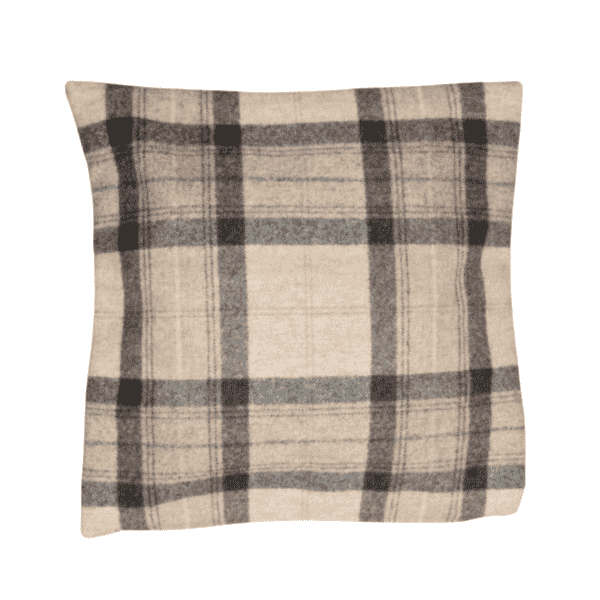 Sandstone 100% Wool Cushion with Feather Filler - 43x43cm (17