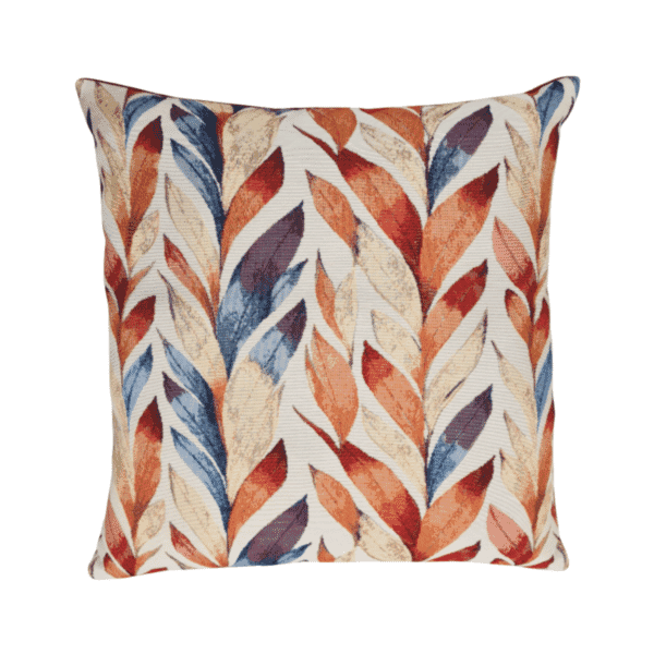 Forest Feathers Tapestry Cushion with Feather Filler - 46x46cm (18