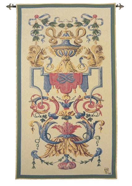 Arms of Vaux-le-Vicomte Tapestry - 235 x 120 cm (7'9