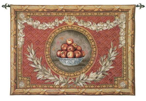 The Apple Bowl Loom Woven Tapestry - 107 x 146 cm (3'6