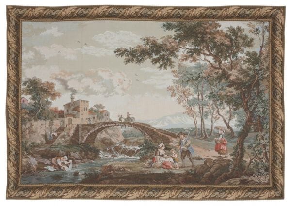 The Bridge Loom Woven Tapestry - 114 x 162 cm (3'9
