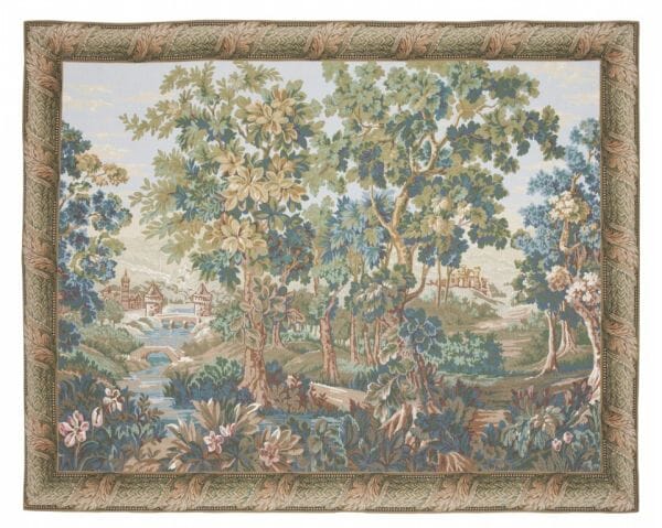 Flanders Verdure Loom Woven Tapestry - 150 x 190 cm (4'11