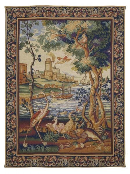 Au Bord de la Mer Loom Woven Tapestry - 195 x 148 cm (6'5