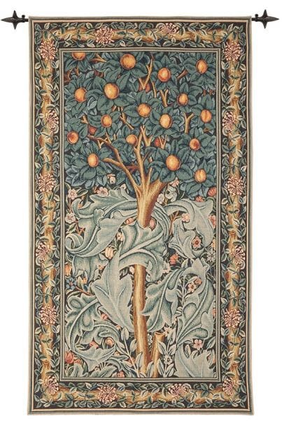 Morris Fruit Tree Loom Woven Tapestry - 152 x 84 cm / 5'0