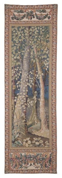 Forest Portiere with Frieze Loom Woven Tapestry - 215 x 66 cm (7'1