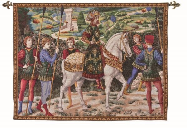 Royal Outing Loom Woven Tapestry - 112 x 145 cm (3'8