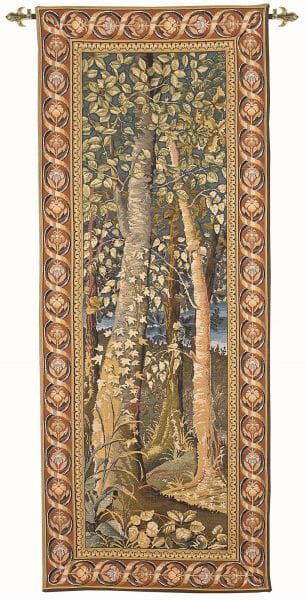 Forest Portiere Loom Woven Tapestry - 170 x 66 cm (5'7