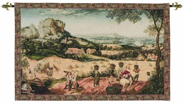 Brueghel Harvest Loom Woven Tapestry - 66 x 106 cm (2'2