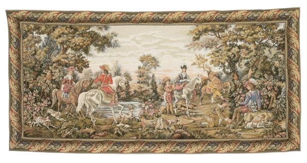 Horsemanship Loom Woven Tapestry - 3 Sizes Available