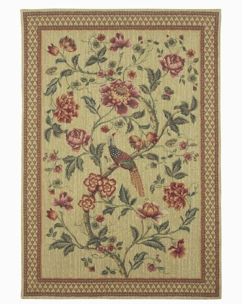 Exotic Bird Loom Woven Tapestry - 137 x 94 cm (4'6