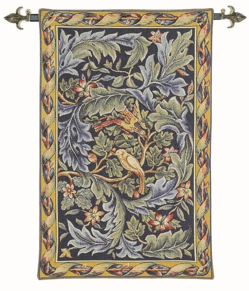 Morris Birds Loom Woven Tapestry