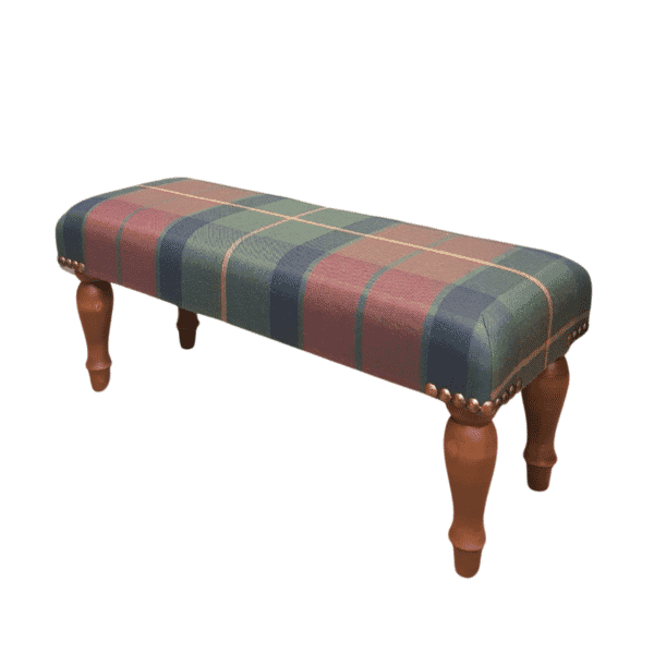 Scottish Tartan Wool Narrow Stool