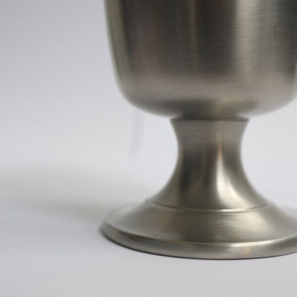 Medieval Pewter Goblet - Approx. H.16 x W.9.5 cm - Last Piece Remaining!