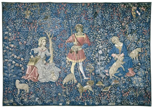 Le Travail de la Laine Silkscreen Tapestry - 220 x 325 cm (7'3