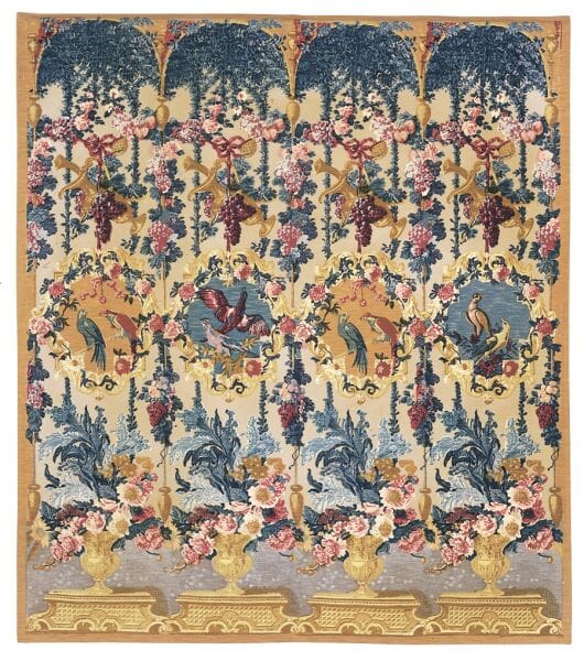 Trianon Silkscreen Tapestry - 150 x 132 cm (4'11